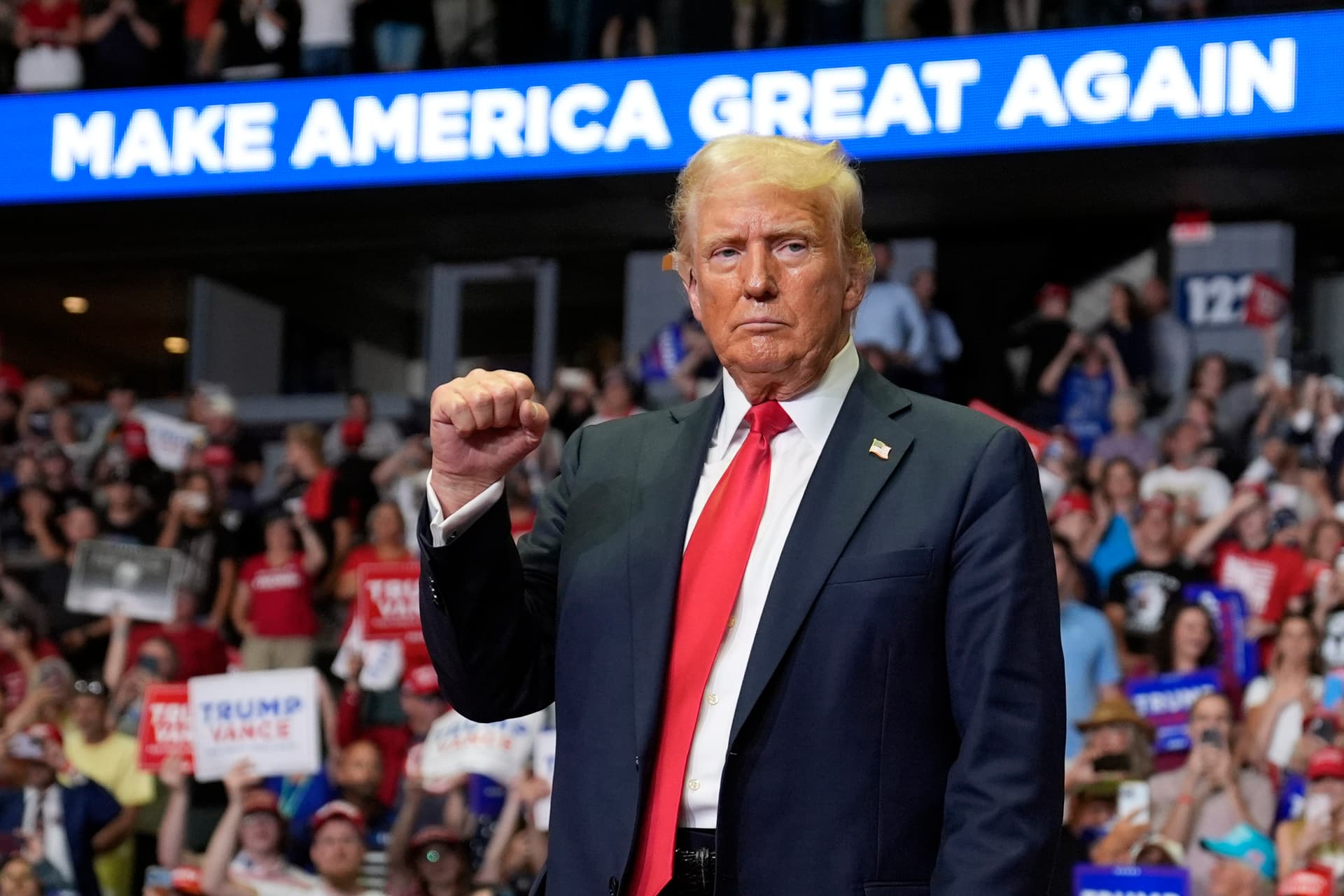Trump at Campaign Rally