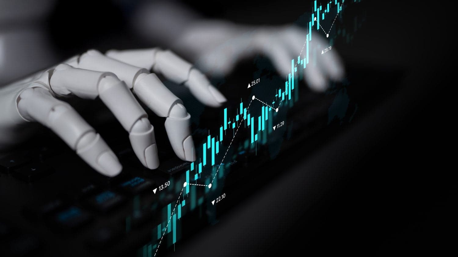 AI tools analyze stock market data through dynamic chart visualization to forecast price trends and support strategic investment decisions Latch
