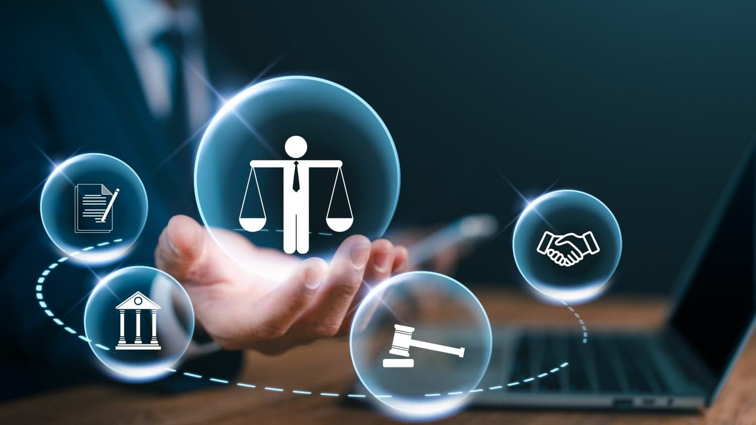 Legal services and expert consultation cover business, finance, and intellectual property matters