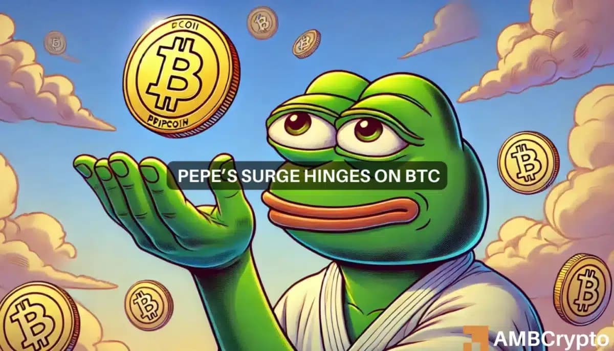 Bitcoin's pullback to $60K will help PEPE