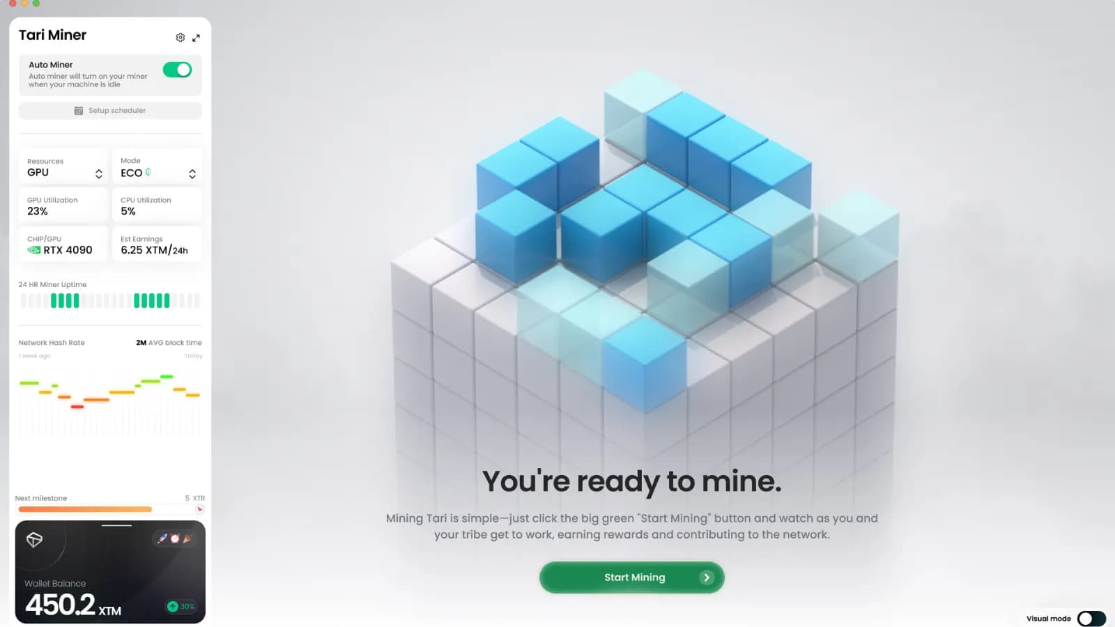 Tari Universe Mining