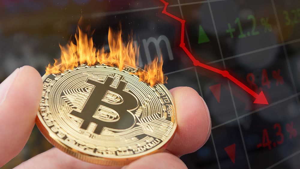 Bitcoin Plunges 13% as $1.23B Liquidations Hit Market - Miners Tumble Amid Bank Fears